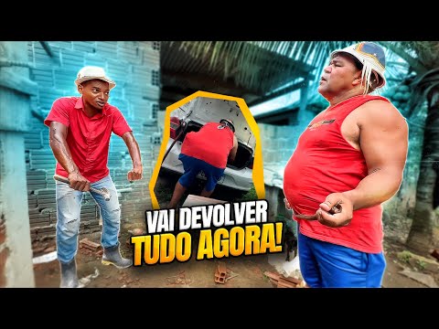 TRETA! GALO CEGO FOI BUSCAR A CERÂMICA NO SÍTIO DE BETO TIZIU 🤣🤣 | GALO CEGO