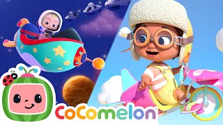 ✈️ Astronaut vs Pilot! 🧑‍🚀Fun Vehicles MIX! | CoComelon Nursery Rhymes & Songs | Kids Learning