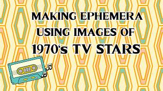 🛼 EPHEMERA MAKE - PAPER BACK BOOK IMAGES FROM THE 70s 🛼