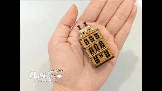 Micro mini house Chateau des flor scale 1:288