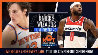 Knicks Vs Wizards Live Postgame Show |