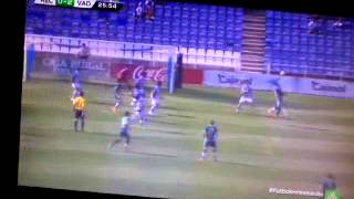 Golazo de Oscar contra el Recreativo de Huelva
