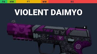 Five-SeveN Violent Daimyo Wear Preview