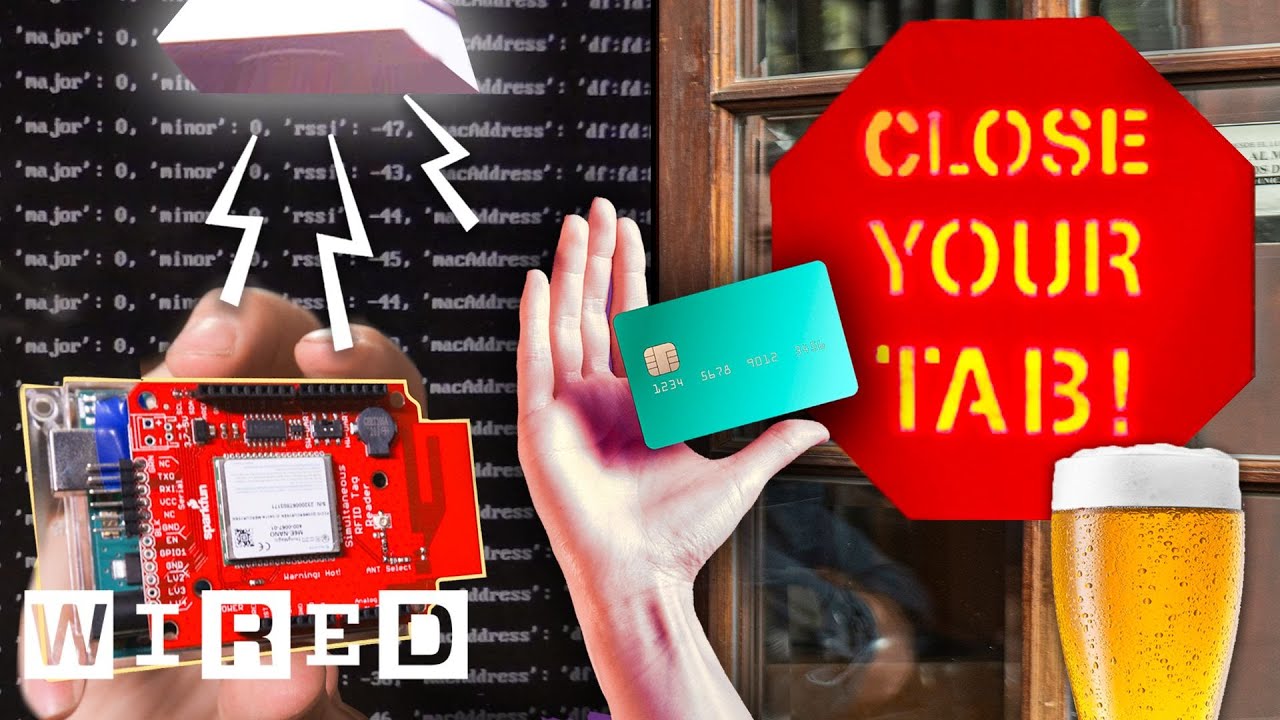 Bar Owner Builds an Alarm That Stops You From Forgetting Your Credit Card - Hack Job
