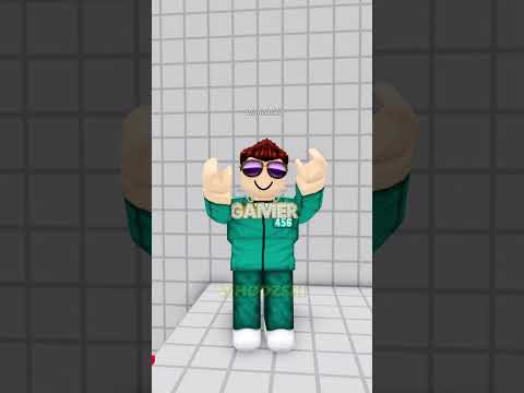 Poor bacon and squid game guard did this OBBY but ๐ข #roblox #robloxbrookhaven #brookhaven #squidgame