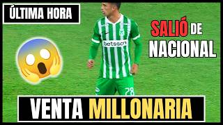 💥¡BOMBAZO! VENTA por MILLONES de Euros en NACIONAL/Daniel Muñoz causa FUROR en su nuevo club🔥