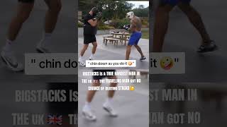 he nearly got K.O 🤪!
