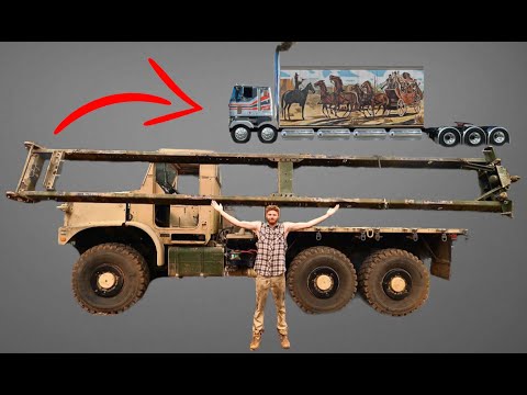 Combining Two 7-ton Frames for my HeavyHaul ToterHome's Custom Long Frame