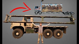 Combining Two 7-ton Frames for my HeavyHaul ToterHome's Custom Long Frame