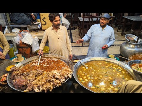 Ghani Siri Paye - Kartarpura Street Food | Tawa Chicken Fry | Gujranwala Siri Paye | Kartarpura Paye