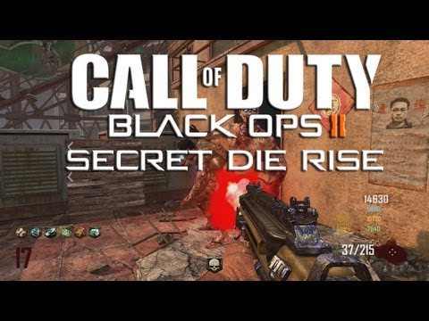 Black Ops 2 Zombie | Secret Die Rise avec la eAxis