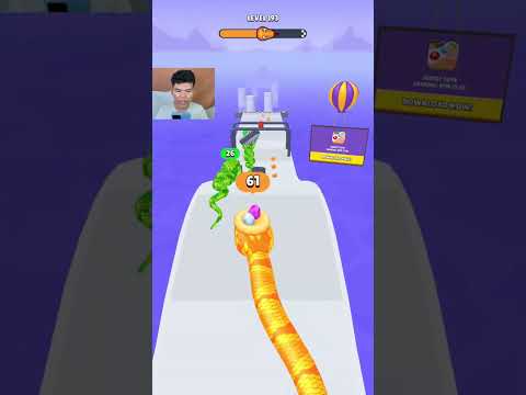 Snake Run Race งูตัวยาว 130 เมตร #snakerace