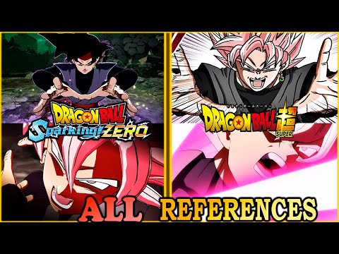 ALL Goku Black Sparking Zero References