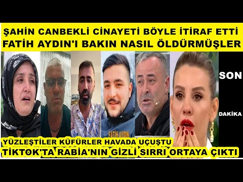 Esra Erol Şahin Canbekli Fatih Aydın'ın katilini aylar sonra böyle açıkladı Erdem yüzleşti Rabia şok