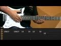 Videoaula Can't Stop (aula de guitarra)