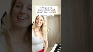 Předtím a potom - jak vypadal můj song před nahráváním ve studiu? 🤯😱 #hudba #ceskahudba #nahravani