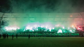 Radomiak Radom - Arka Gdynia (30/01/2026) Doping kibiców i oprawy