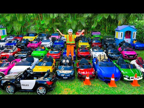 سيارات فلاد ونيكي 50 وتحديات بينك ضد الأسود للأطفال