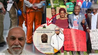 Reginald Boulos nan tribinal - gwo manifestasyon pou pa voyel ayiti - jounalis G. Henry nan kouri