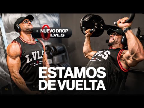 FISICO a 4 semanas del Mr OLYMPIA + Entreno de HOMBRO y SORPRESA lo NUEVO de LVLS.