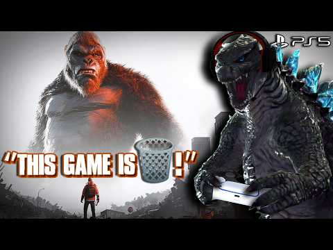 GODZILLA Plays the New KONG PS5 Game (Full Gameplay Playthrough)