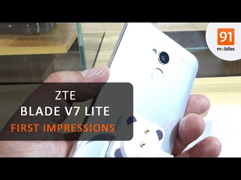 (ENGLISH) ZTE Blade V7 Lite: First Look - Hands on - Price