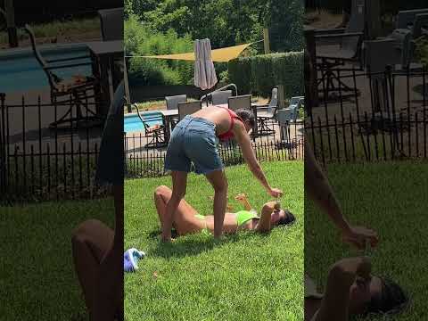 She got SOAKED 🤣
