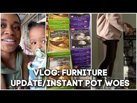 VLOG: Furniture Update & Instant Pot Woes