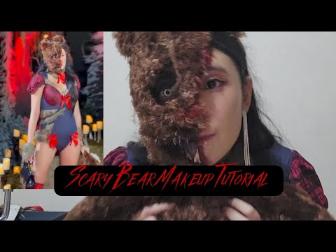 Scary Bear Makeup Tutorial