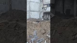 Impact of Russian bomb on Ukraine residential building