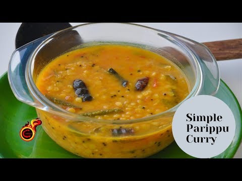 രുചിയൂറും ഈസി പരിപ്പ് കറി | Simple Parippu Curry -Dal Curry || Bachelors Special || Ep:762