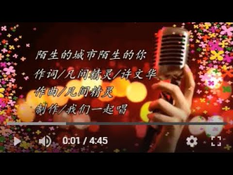 李乐乐 陌生的城市陌生的你    MTV