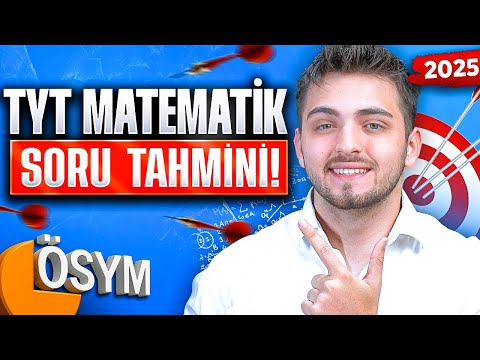 TYT MATEMATİK SORU TAHMİNİ🔥| GARANTİ GELECEK KONULAR!