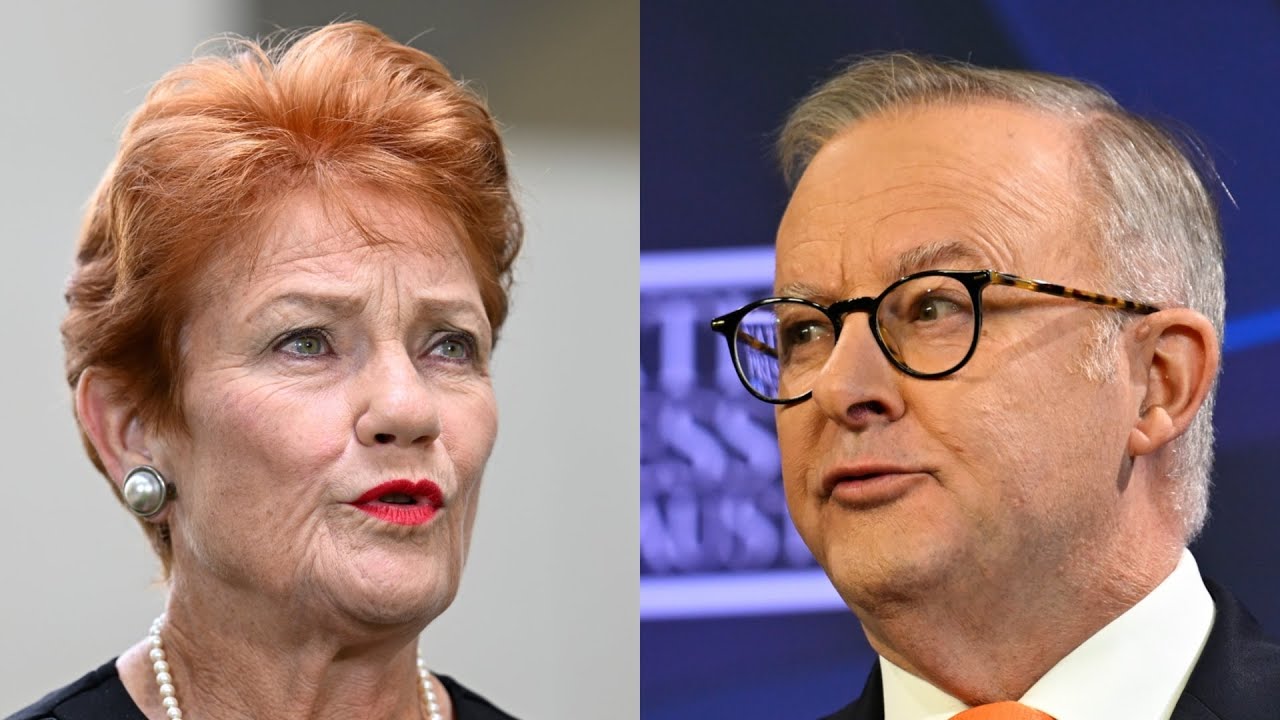 ‘An absolute joke’: Pauline Hanson roasts Anthony Albanese for round table policy talks
