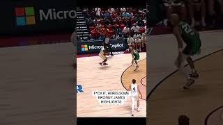POTENTIAL HALL OF FAMER !! #fyfyi #bronnyjames #lebronjames #nba #anthonydavis #lakers
