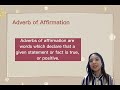 Adverbs of Affirmation and Their Usage