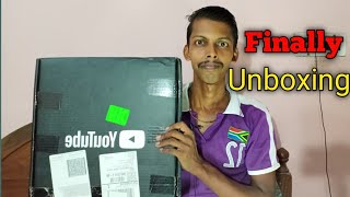 Finally unboxing