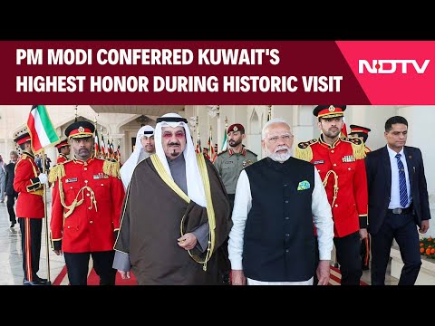 PM Modi News |PM Modi Gets Top Honour In Kuwait, Discusses Strategic Partnership With Top Leadership