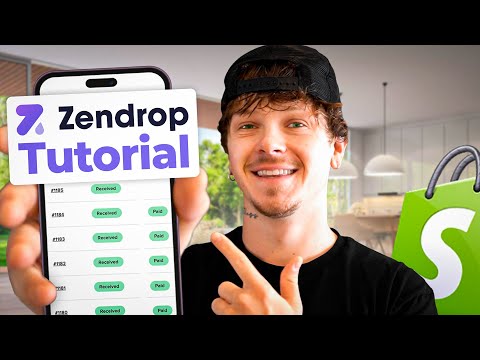 Zendrop Shopify Dropshipping Tutorial (FAST SHIPPING)