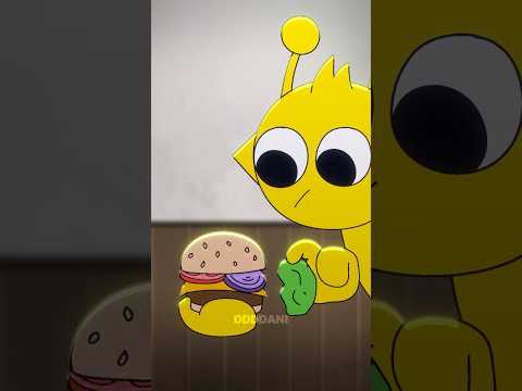 Simon HATES Veggies (incredibox sprunki) #shorts