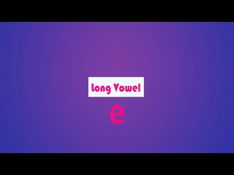 自然發音phonics L9 長母音E (long e) - YouTube