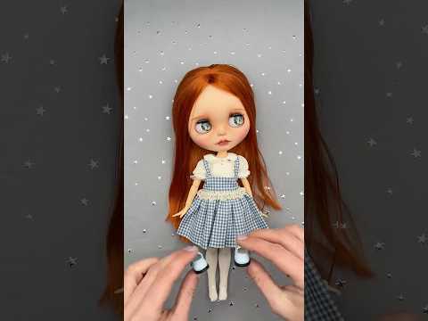 El vestido azul 🩵 #blythe #doll #muñecas #blythedoll #kawaii #dollcollector #outfit