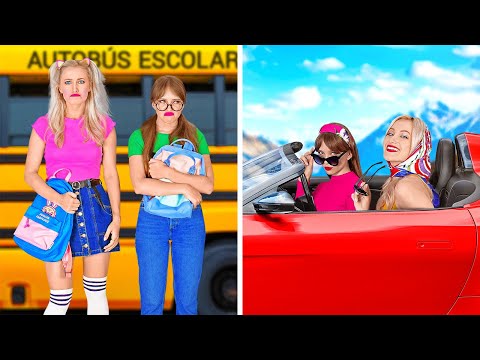 TÚ DE NIÑO VS. TÚ EN LA SECUNDARIA || Las situaciones escolares más graciosas por 123 GO!