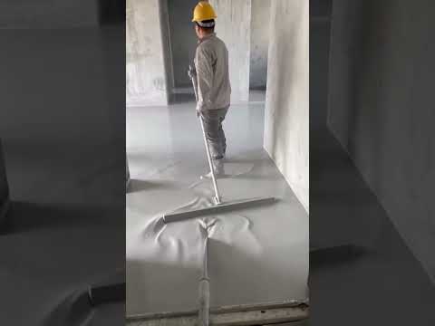 Why Builders Use a Milk-Like Liquid on Floors #shorts