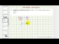 Fraction to Decimal Conversion and Basic Algebra