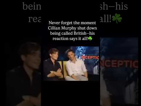 Cillian Murphy—a proud Irishman and true Corkonian! ☘️💚🇮🇪 #irish #ireland #cork #cillianmurpy