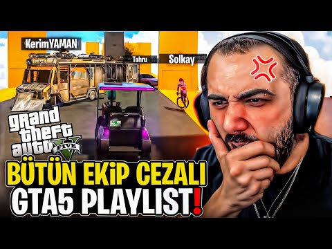 EN OLAYLI GTA 5 PLAYLIST!! CEZA YEMEYEN KALMADI?!