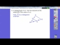 Triangle Properties and Distance Formula
