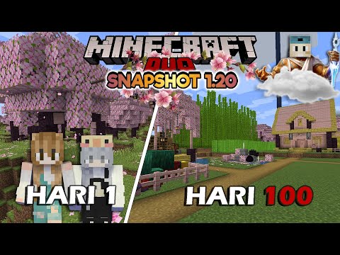 100 Hari di Minecraft SnapShot 1.20 Tapi Bareng Zeus @geloo