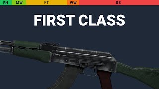 AK-47 First Class Wear Preview